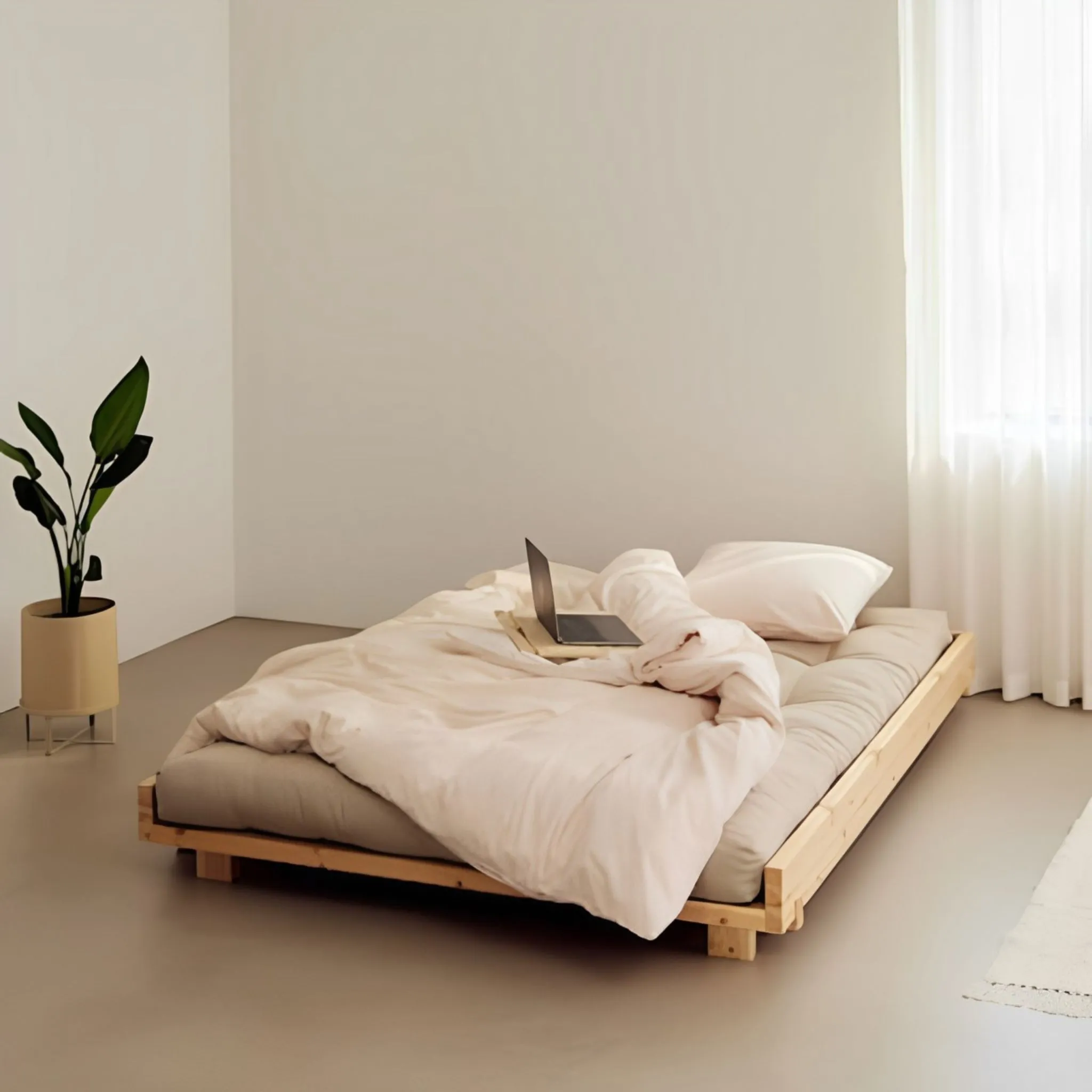 Lit en pin massif SOCIAL