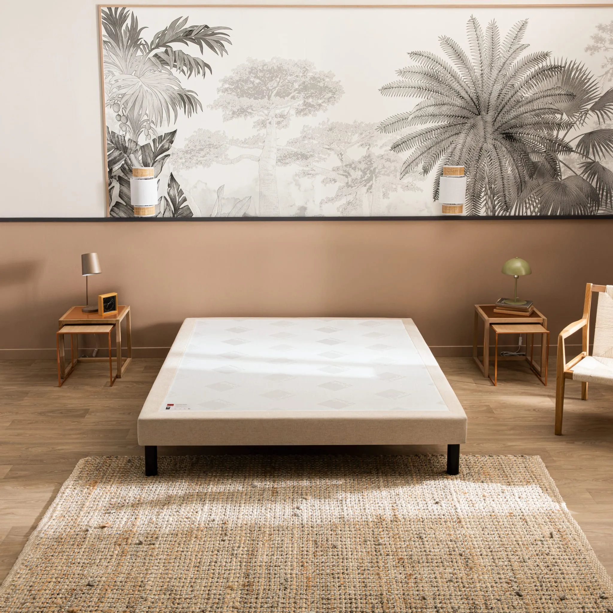 Sommier Nature confort ferme 15 cm - Epeda