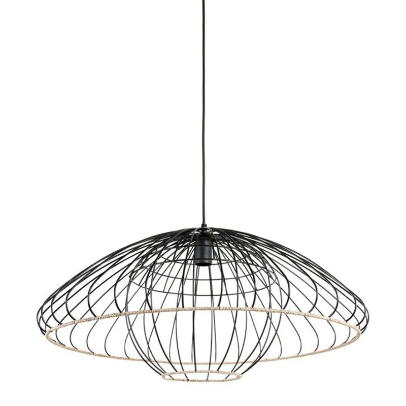 Suspension métal filaire D65 Neptune noir Ostaria