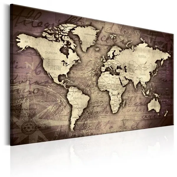 Tableau Cartes du monde Precious World