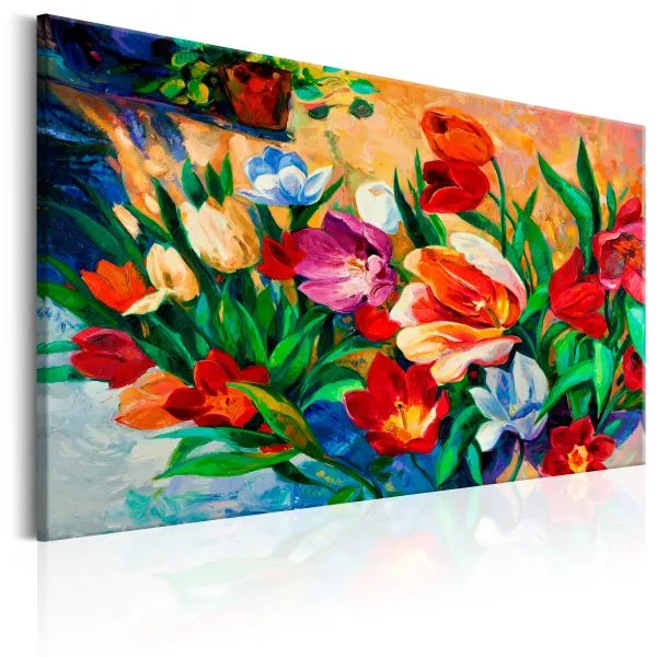 Tableau Fleurs Art of Colours: Tulips