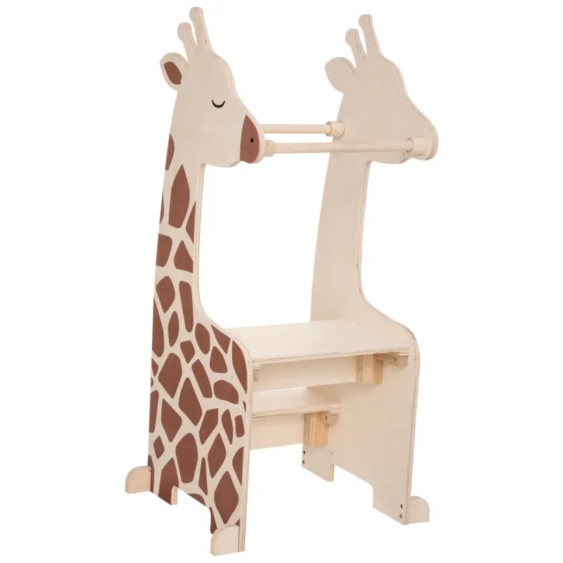 Tour d'observation enfant en bois Girafe Atmosphera