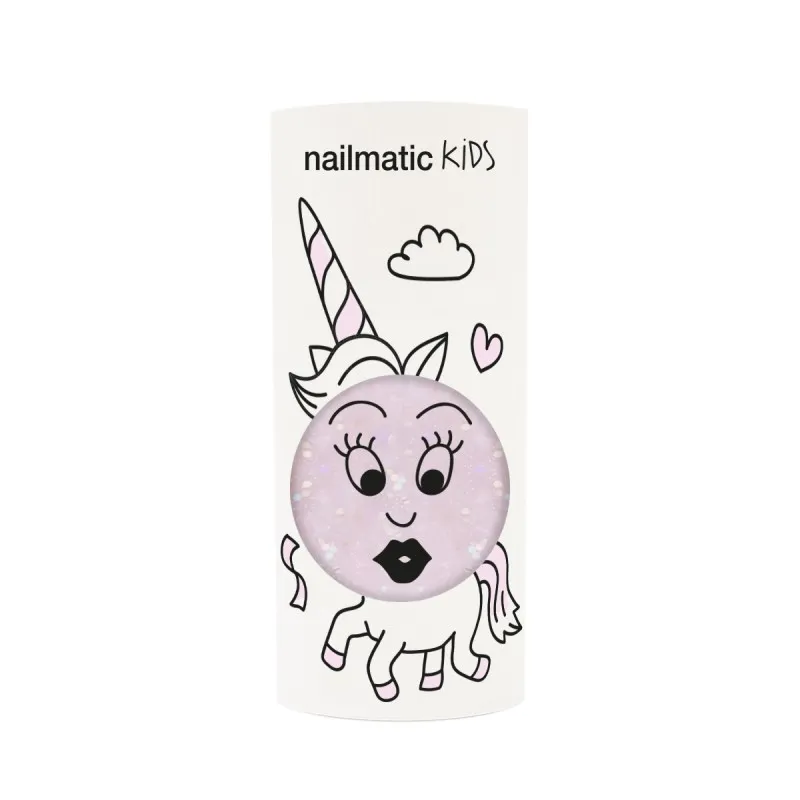 vernis à ongles eau nailmatic kids polly clear pink