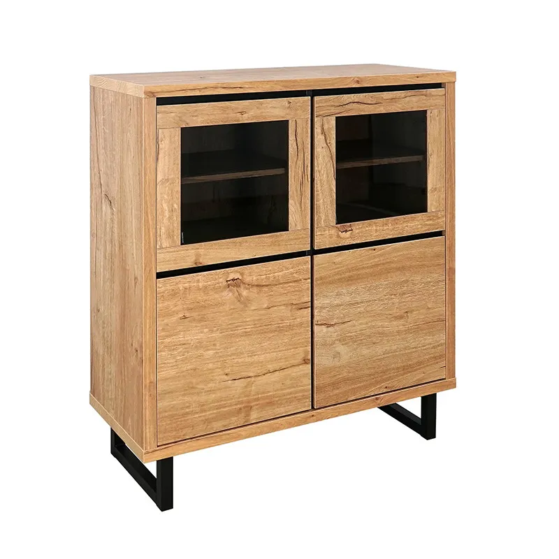 Vitrine petit modèle 2 + 2 portes Sully